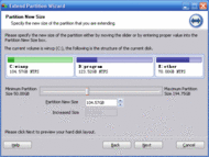 Extend Partition Free Edition screenshot